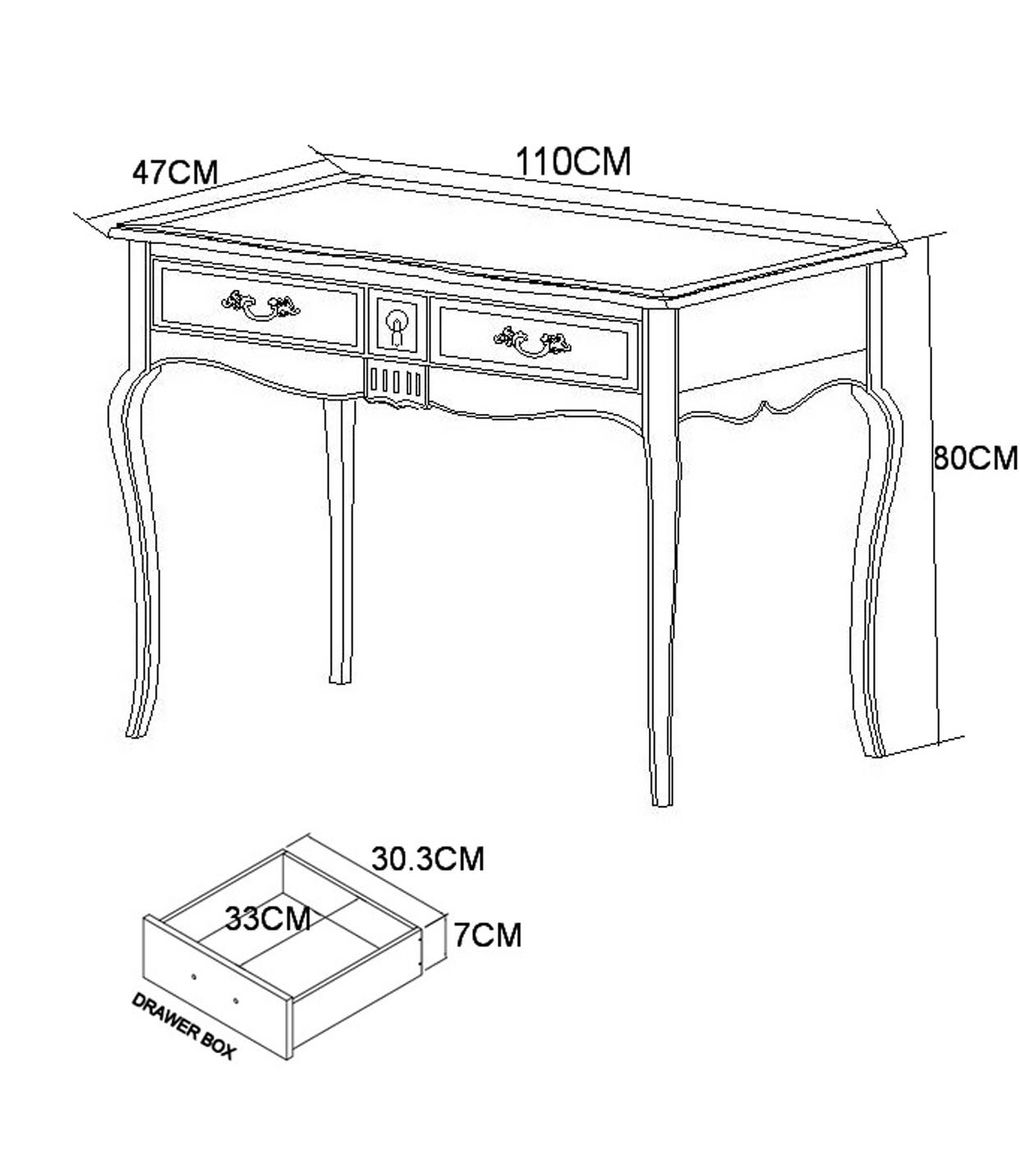 Venero Massivholz Konsolentisch Birke Schwarz