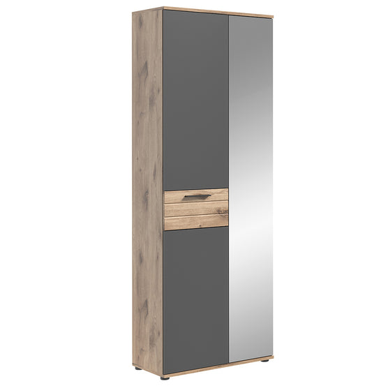 Mason Garderobenschrank Nox Oak / Grau