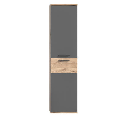 Mason Hochschrank Nox Oak / Grau