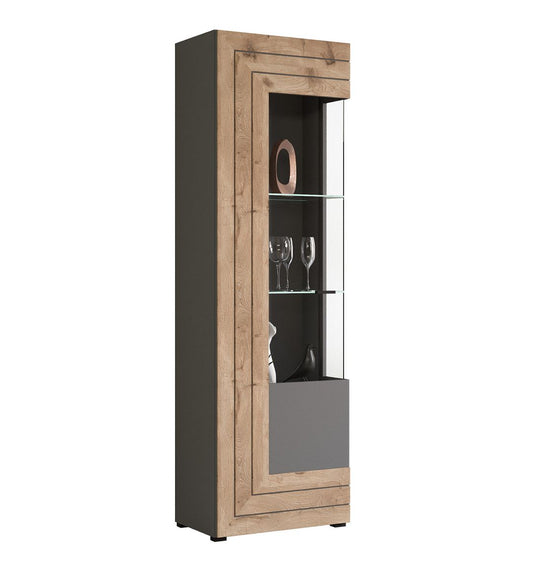 Freno Vitrine  Grau / Nox Oak