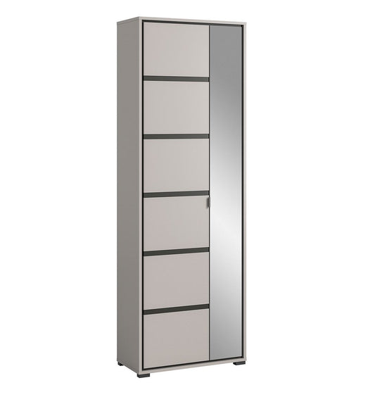 Jaru Garderobenschrank Grau