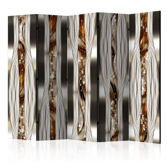 5-teiliges Paravent - Artistic Expression II [Room Dividers] 225x172 cm