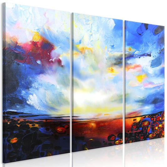 Wandbild - Colourful Sky (3 Parts)