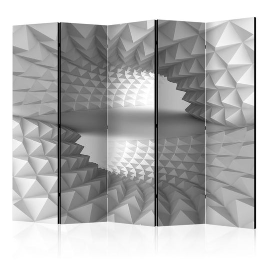 5-teiliges Paravent - Structural Tunnel II [Room Dividers] 225x172 cm