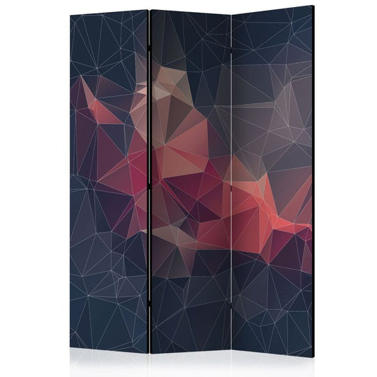 3-teiliges Paravent - Abstract Bird [Room Dividers] 135x172 cm