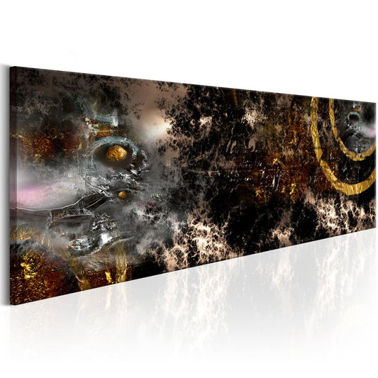 Wandbild - Golden Galaxy