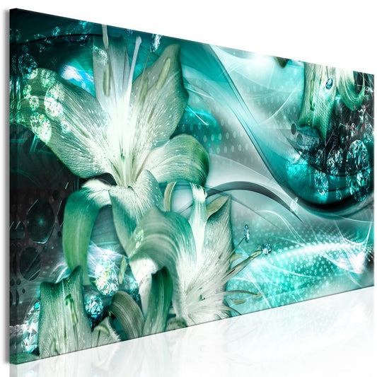 Wandbild - Emerald Dream (1 Part) Narrow