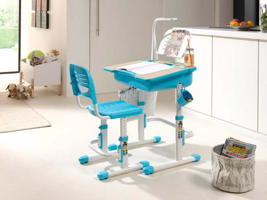 Comfortline 2 Kinderschreibtisch mit Stuhl Blau