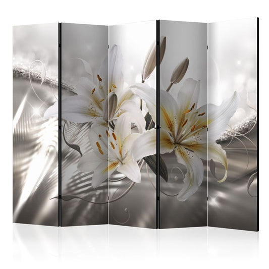 5-teiliges Paravent - Crystalline Beauty II [Room Dividers] 225x172 cm