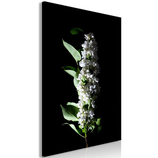 Wandbild - White Lilacs (1 Part) Vertical