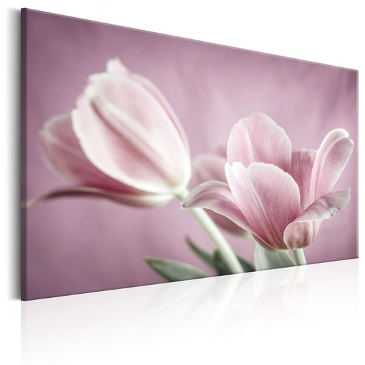 Wandbild - Romantic Tulips