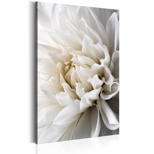 Wandbild - White Dahlia