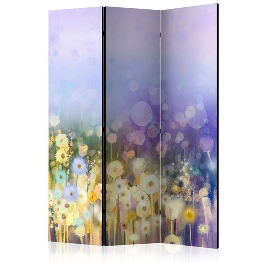 3-teiliges Paravent - Painted Meadow [Room Dividers] 135x172 cm