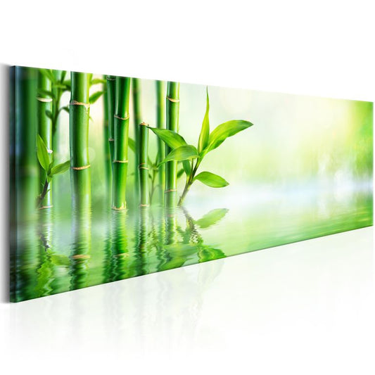 Wandbild - Green Bamboo