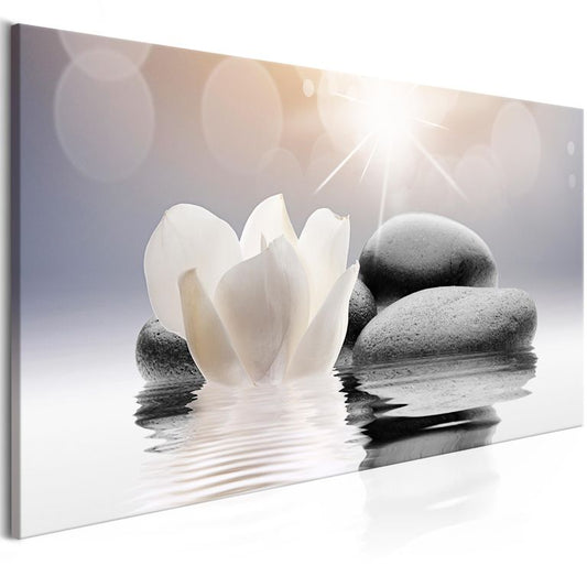 Wandbild - Natural Lightness (1 Part) Wide 100x45 cm