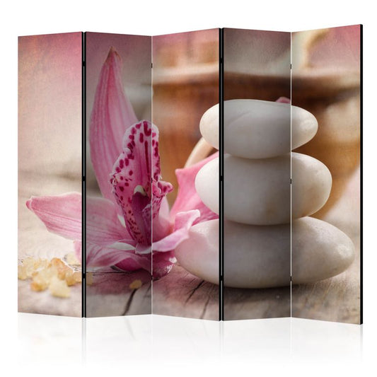 5-teiliges Paravent - Aromatherapy II [Room Dividers] 225x172 cm