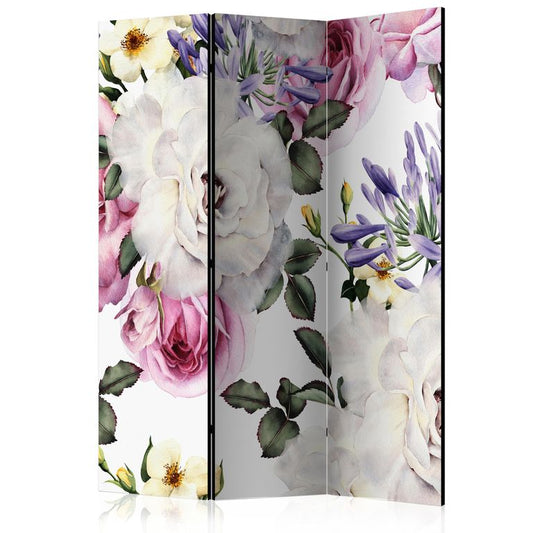 3-teiliges Paravent - Floral Glade [Room Dividers] 135x172 cm