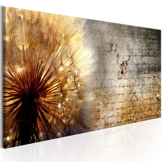 Wandbild - Golden Dandelion