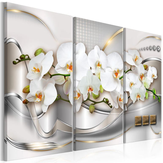 Wandbild - Blooming Orchids I