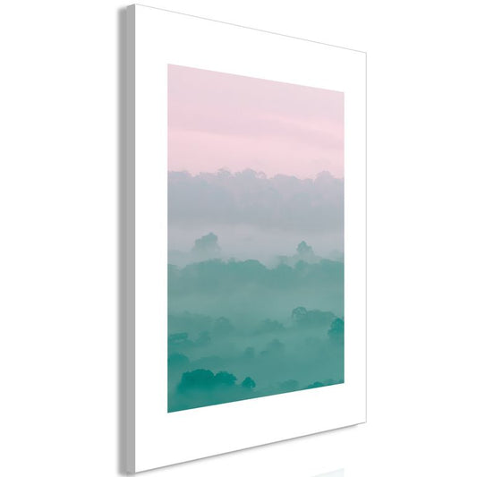 Wandbild - Foggy Dawn (1 Part) Vertical