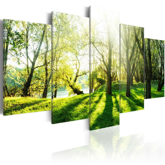 Wandbild - Green Glade