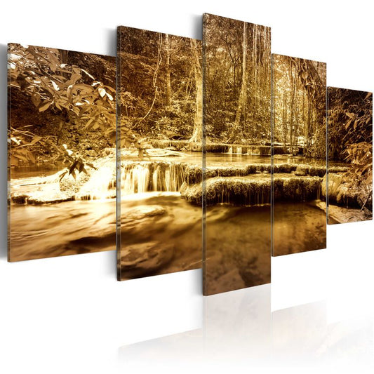 Wandbild - The bosom of nature - Waterfall