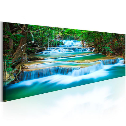 Wandbild - Sapphire Waterfalls