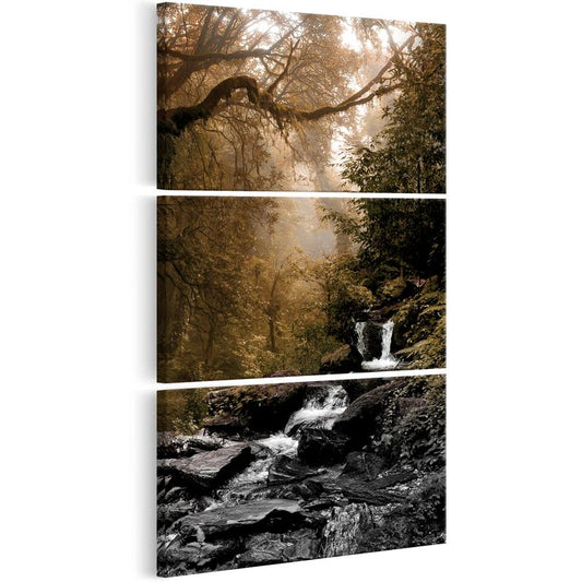 Wandbild - Small Waterfall 60x120 cm