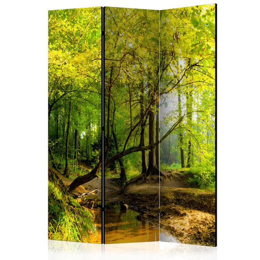 3-teiliges Paravent - Forest Clearing [Room Dividers] 135x172 cm