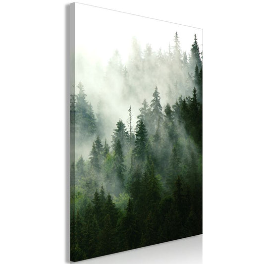 Wandbild - Coniferous Forest (1 Part) Vertical