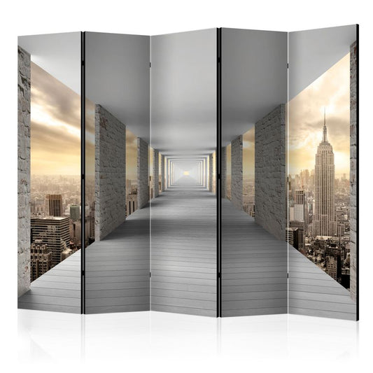 5-teiliges Paravent - Skyward Corridor II [Room Dividers] 225x172 cm