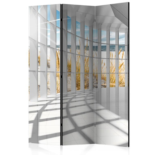 3-teiliges Paravent - Seaside Bastion [Room Dividers] 135x172 cm