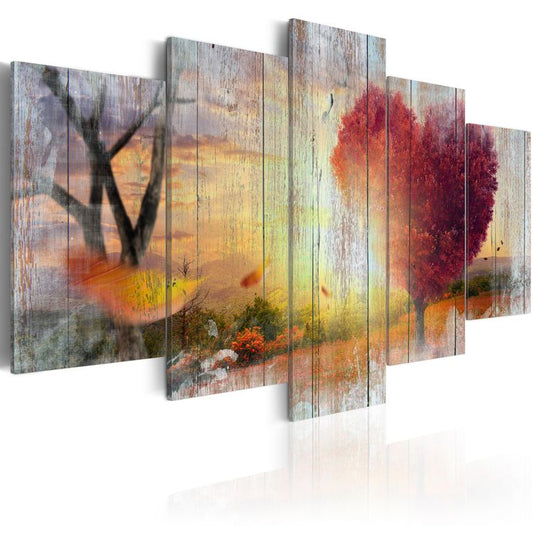 Wandbild - Lovers’ Autumn