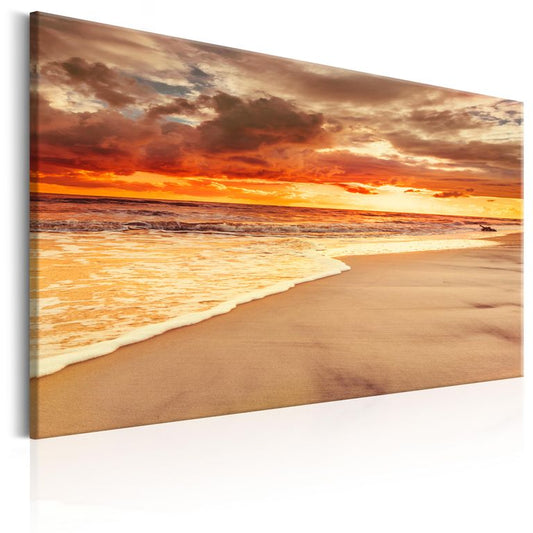 Wandbild - Beach: Beatiful Sunset II