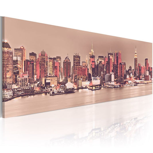 Wandbild - New York - City of Light