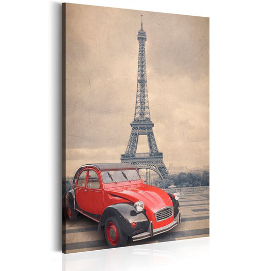 Wandbild - Retro Paris