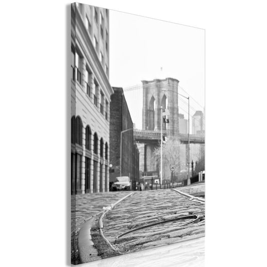 Wandbild - Brooklyn Bridge (1 Part) Vertical