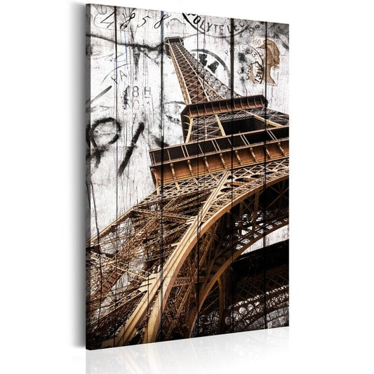 Wandbild - Grüße aus Paris