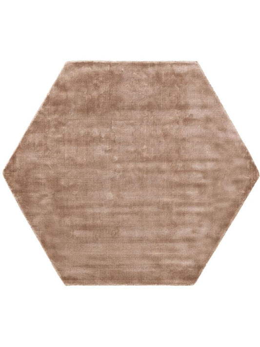 Viskoseteppich Nela 150x170 cm Taupe