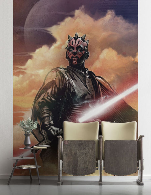 Vlies Fototapete - Star Wars Classic Darth Maul - Größe 200 x 280 cm