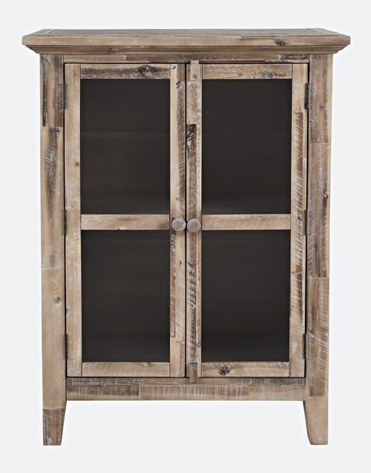 Avola Massivholz Sideboard Shabby-Chic Akazie Braun