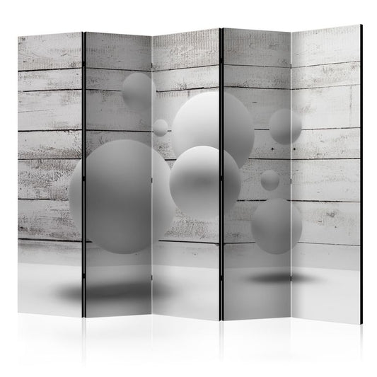 5-teiliges Paravent - Balls II [Room Dividers] 225x172 cm