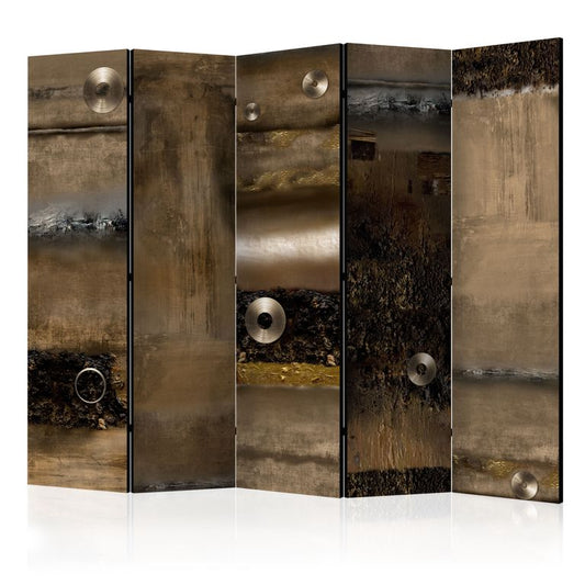 5-teiliges Paravent - Metal Alliance II [Room Dividers] 225x172 cm