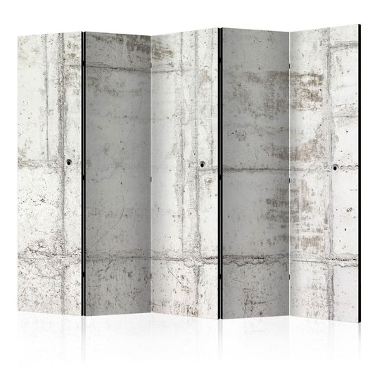 5-teiliges Paravent - Urban Bunker II [Room Dividers] 225x172 cm