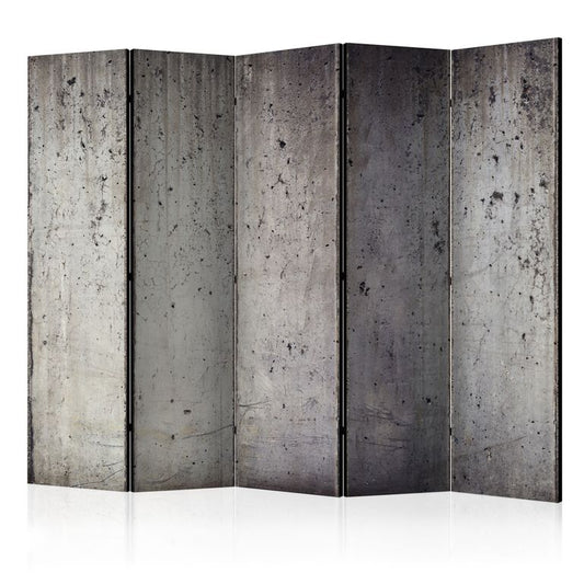 5-teiliges Paravent - Grey City [Room Dividers] 225x172 cm