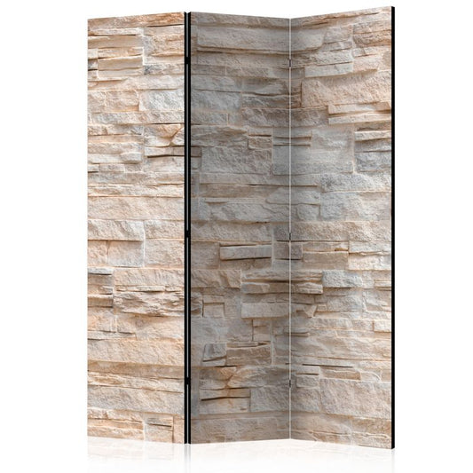 3-teiliges Paravent - Stony Gracefulness [Room Dividers] 135x172 cm