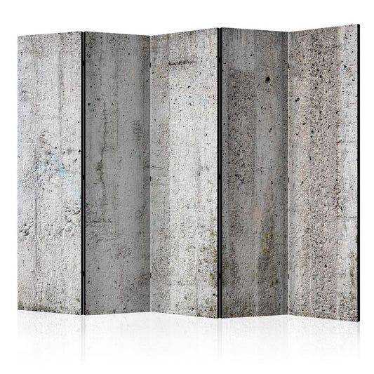 5-teiliges Paravent - Grey Emperor II [Room Dividers] 225x172 cm