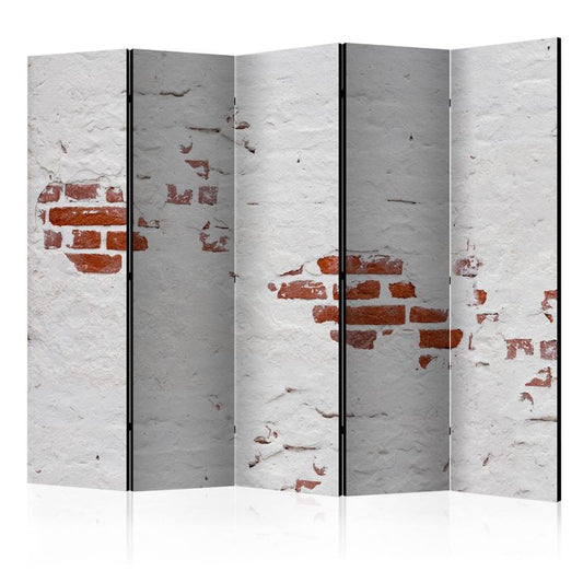 5-teiliges Paravent - Stony Secret II [Room Dividers] 225x172 cm