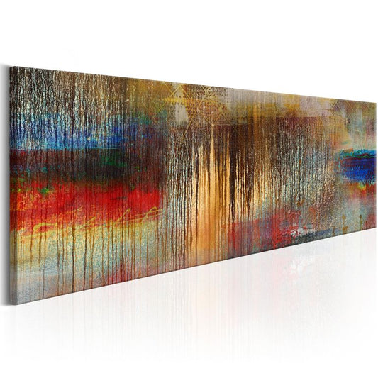 Wandbild - Colourful Rainstorm