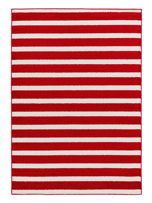 Kinderteppich Noa Kids Stripes Rot